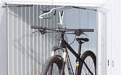 Rail de suspension pour vélo minigarage biohort